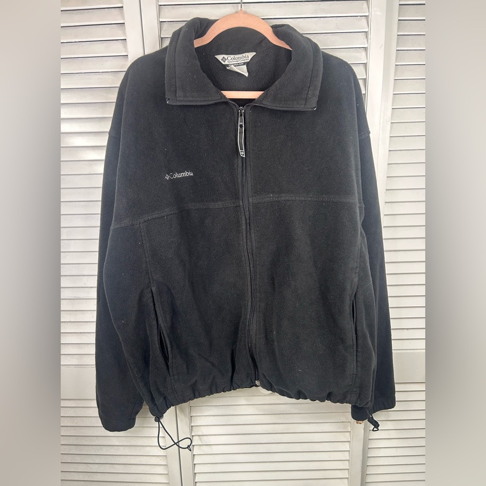 Columbia Men's Black Fleece‎ Jacket Size XXL